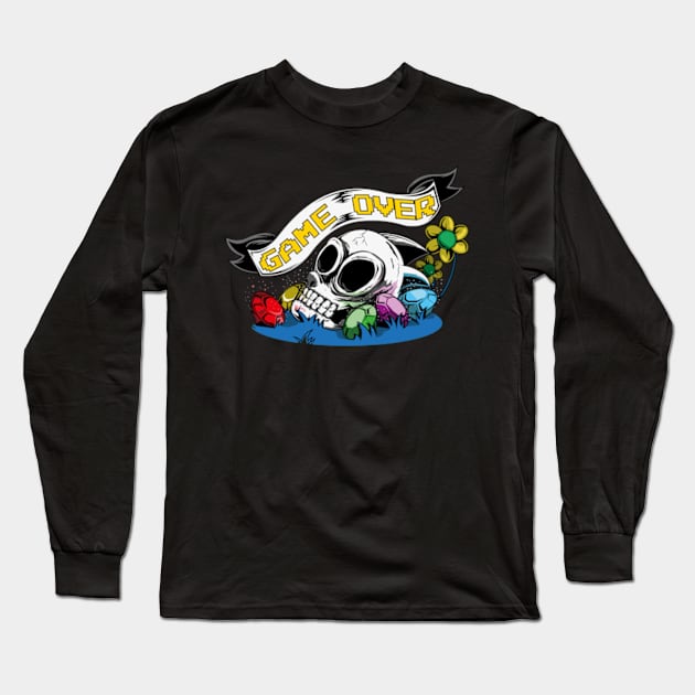 Its Just A Game Long Sleeve T-Shirt by kladenko